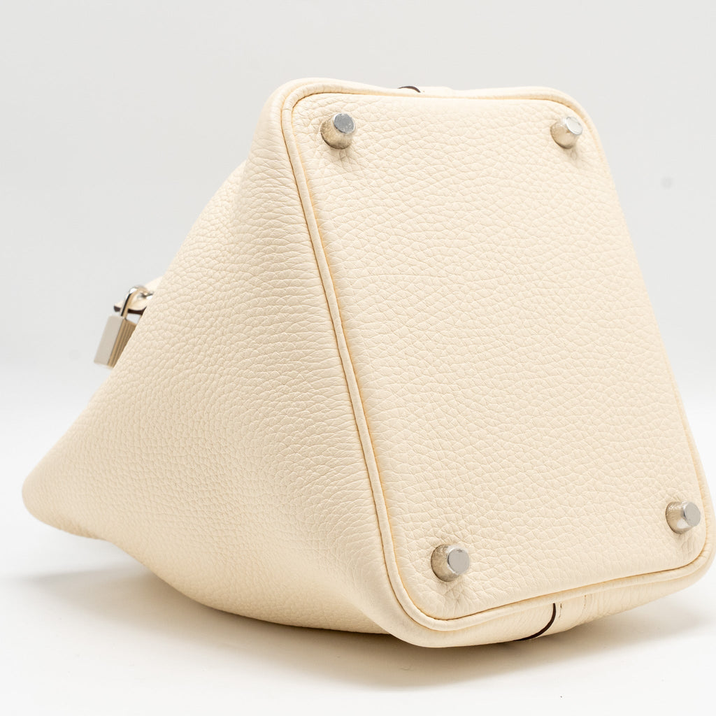 Hermes Picotin18 Lock bag Clemence Nata SHW