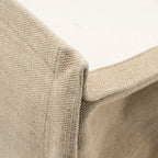 Saint Laurent/YSL Rive Gauche Tote Bag Canvas/ Leather Light Beige/ Black
