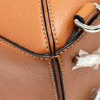 LOEWE MEDIUM PUZZLE BAG CALFSKIN TAN SHW