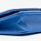 CHANEL 19 WALLET ON CHAIN LAMBSKIN BLUE MULTICOLOUR HARDWARE