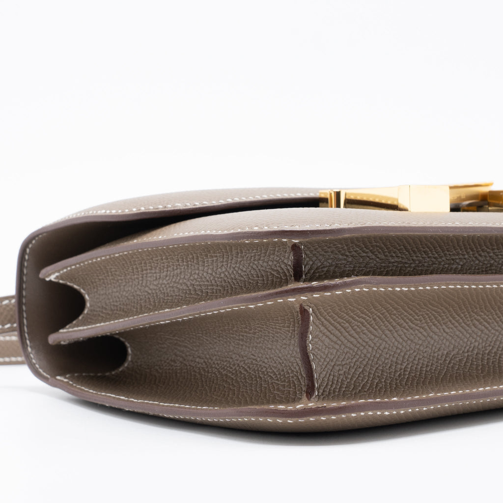 Hermes Constance Mini Epsom Etoupe GHW (New Version)