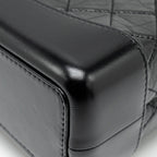 CHANEL SMALL GABRIELLE BACKPACK AGED CALFSKIN BLACK MULTICOLOUR COLOUR HARDWARE (MICROCHIP)