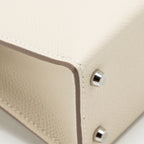 Hermes Mini Kelly II Epsom Craie/Gold SHW