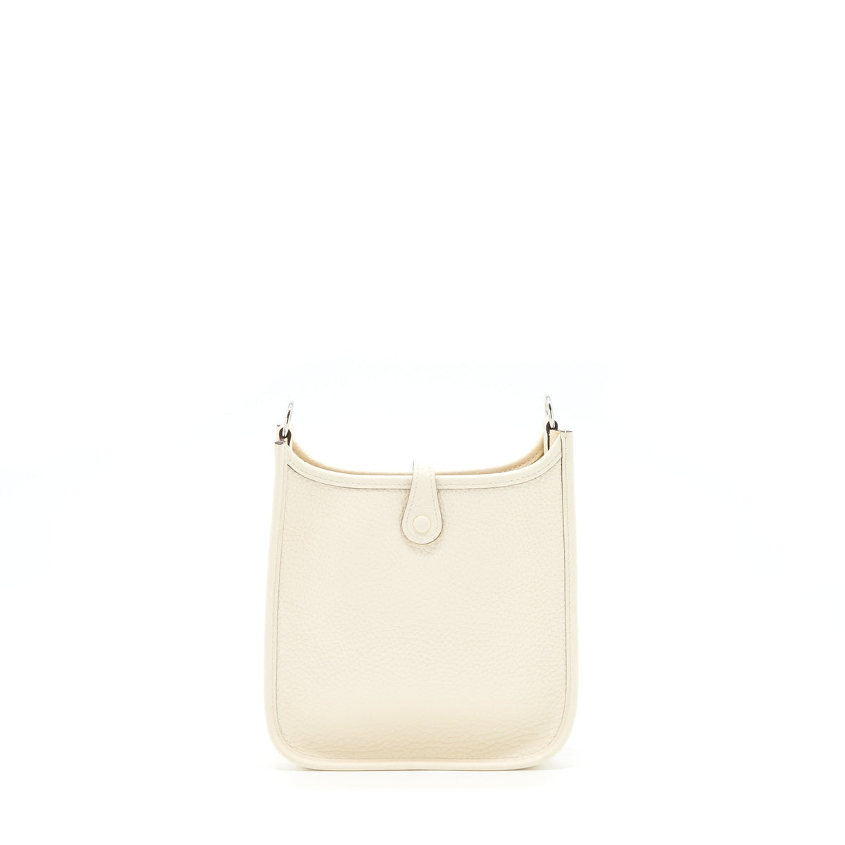 Hermes Mini Evelyne Clemence Nata With Multicolour Strap SHW