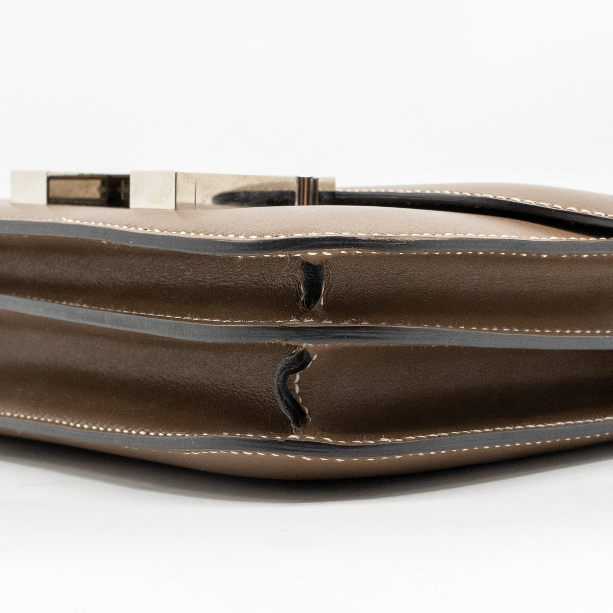 Hermes Mini Constance tadlakt etoupe SHW