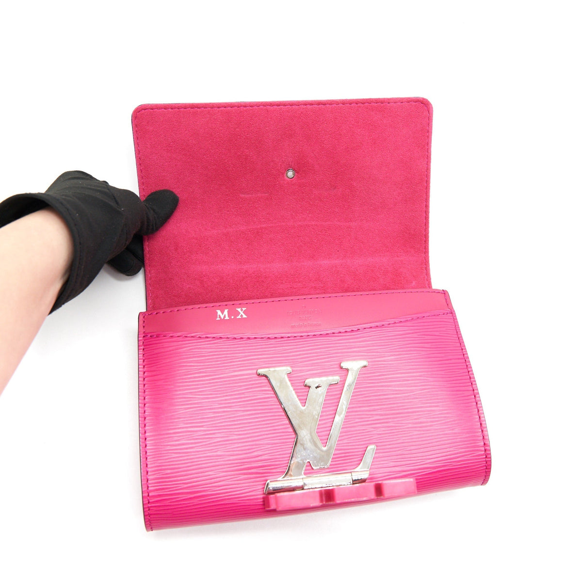 LOUIS VUITTON EPI LEATHER LOUISE BAG PINK