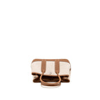Hermes neo garden party 23 canvas/negonda ecru-beige/gold SHW