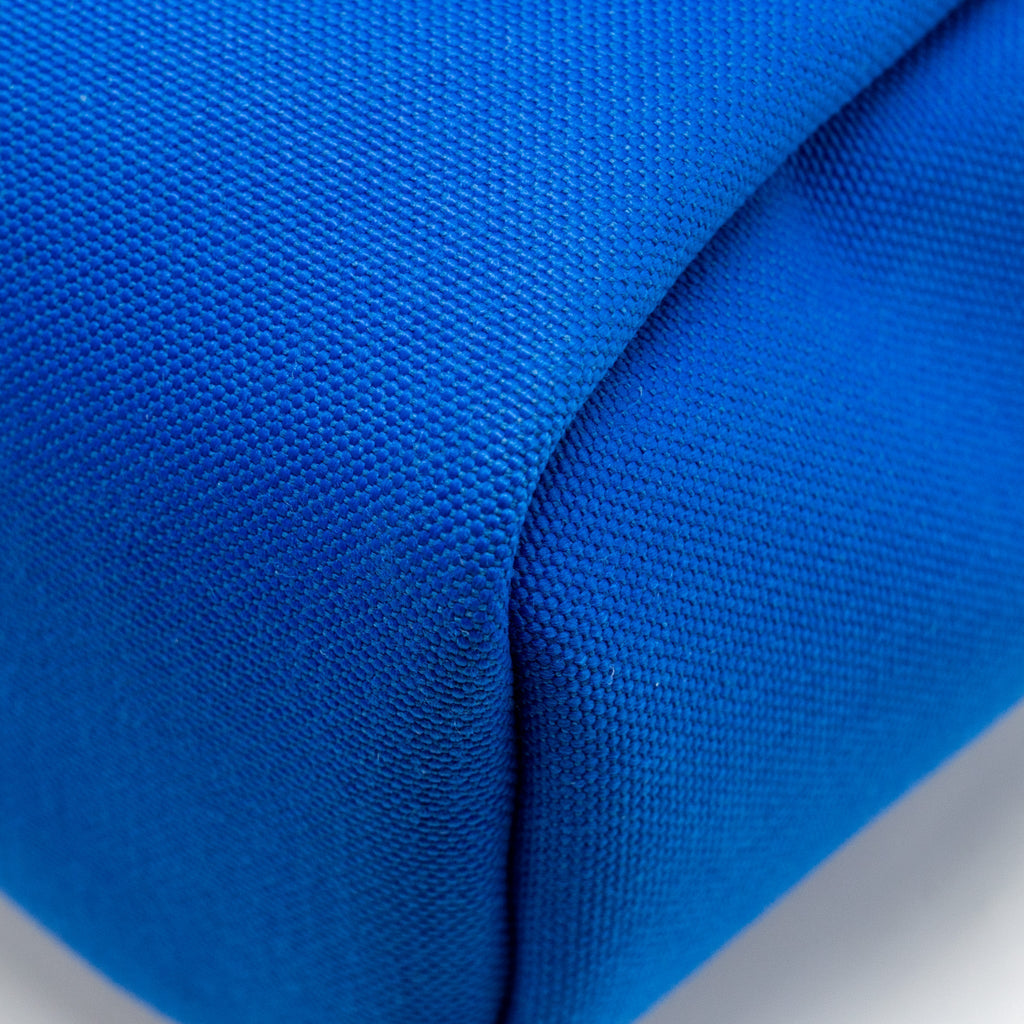 Hermes Herbag 31 Zip bag canvas / hunter blue bill / blue saphir SHW