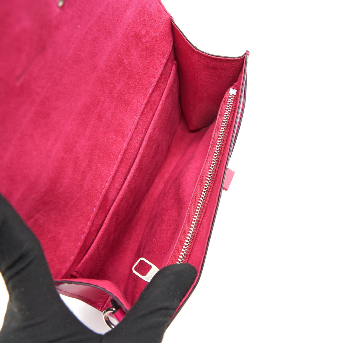 LOUIS VUITTON EPI LEATHER LOUISE BAG PINK