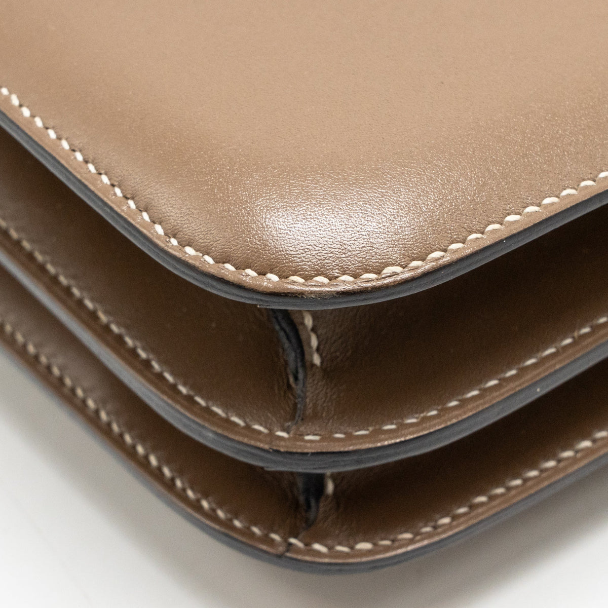 Hermes Mini Constance tadlakt etoupe SHW