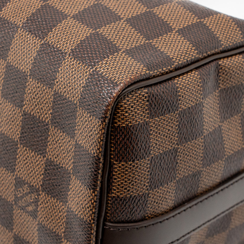 Louis Vuitton speedy Bandouliere 25 damier ebene canvas/leather GHW
