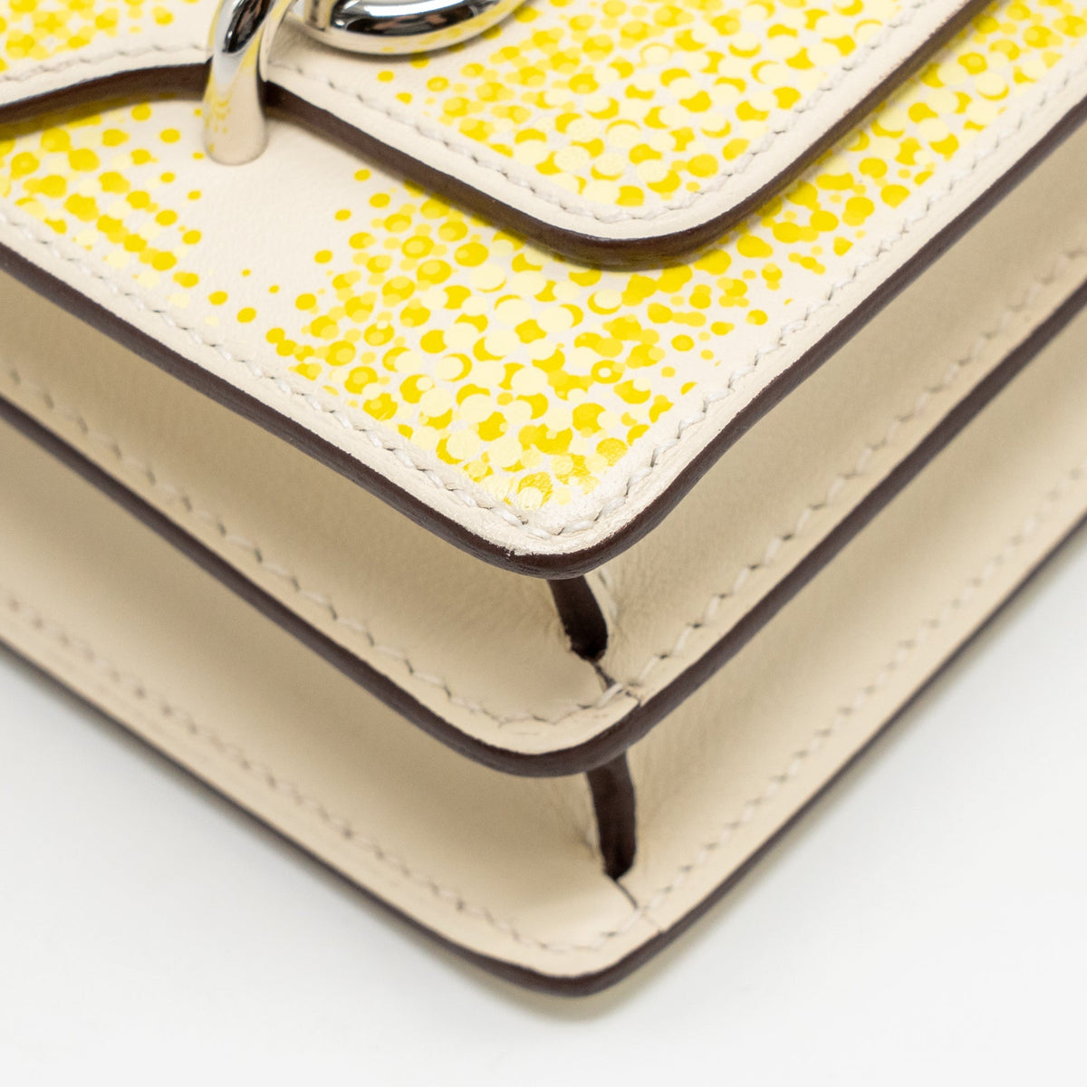 Hermes Mini Roulis Limited Edition Circuit 24 Faubourg Swift Nata/Lime/Jaune Bourgeon/Jaune Poussin SHW