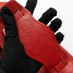 BALENCIAGA CITY BAG LEATHER RED LGHW