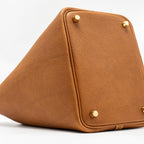 HERMES PICOTIN 18 LOCK BAG BARENIA FAUBOURG FAUVE GHW