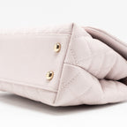 CHANEL SMALL COCO HANDLE CAVIAR LIGHT PINK LGHW