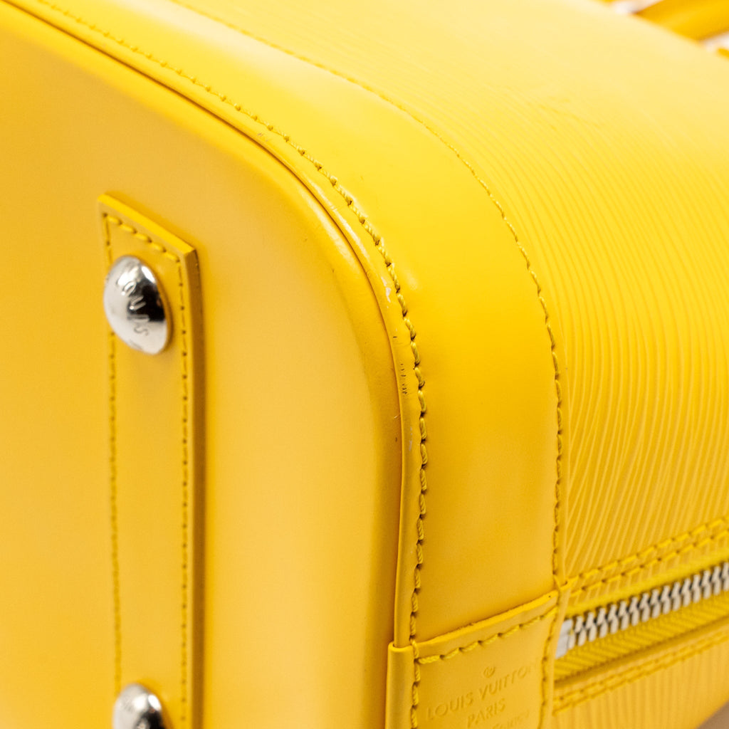 Louis Vuitton Alma PM Epi Yellow SHW