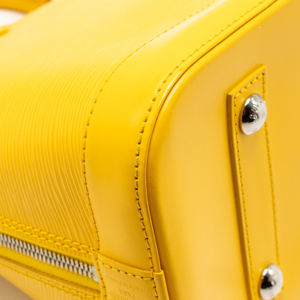 Louis Vuitton Alma PM Epi Yellow SHW