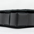 BOTTEGA VENETA SMALL CASSETTE BAG LAMBSKIN BLACK GHW