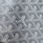 GOYARD SENAT MM POUCH GOYARDLINE CANVAS GREY SHW