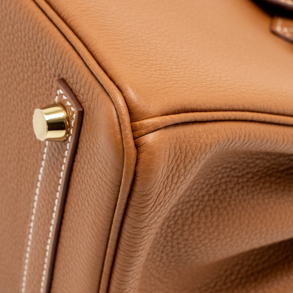 Hermes Birkin 25 Togo Gold GHW