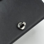 CHANEL SMALL BOY BAG CALFSKIN BLACK SHW (MICROCHIP)