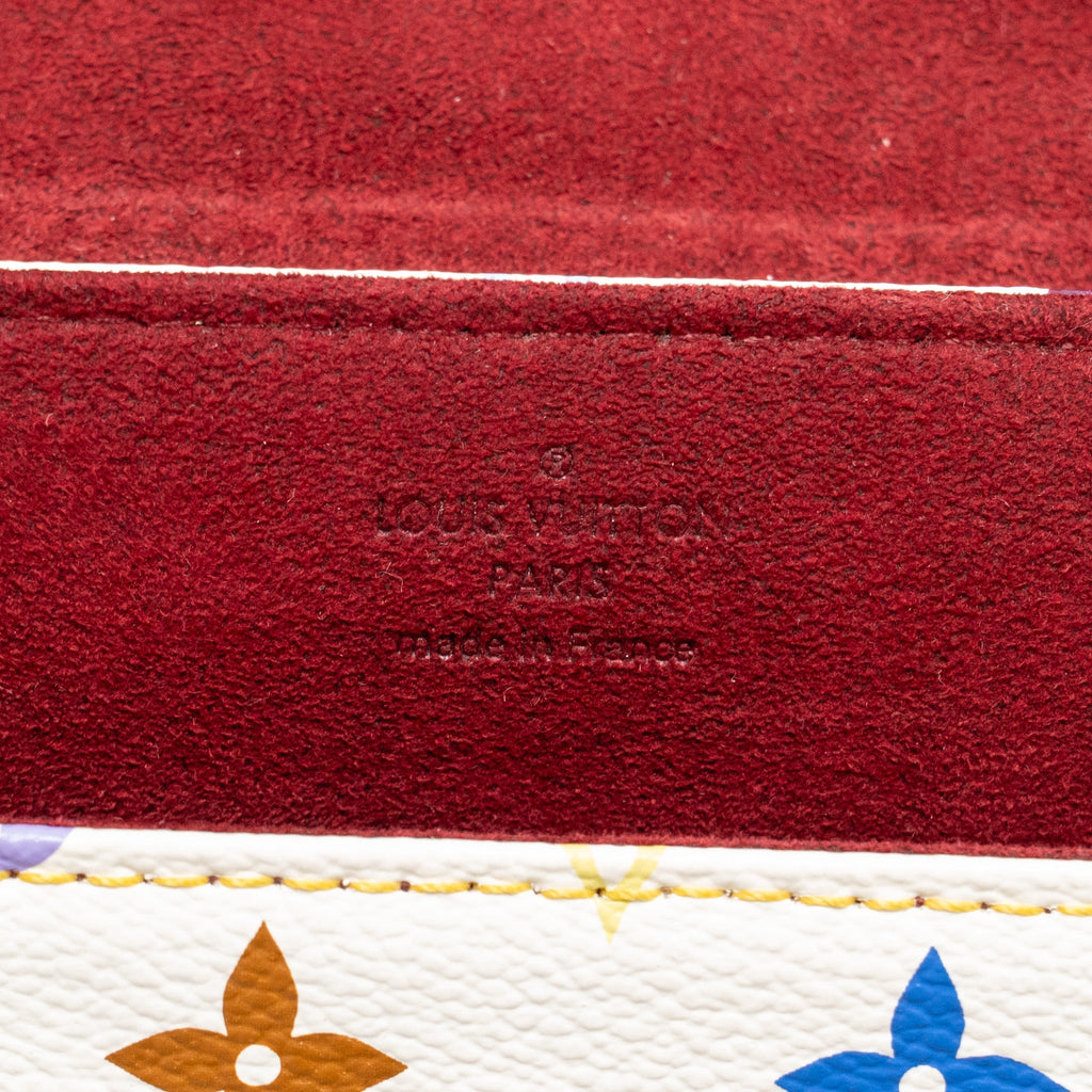 Louis Vuitton Beverly MM Takashi Murakami Monogram Canvas White/Multicolour GHW
