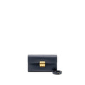 HERMES Charniere to go pouch Madame Blue Nuit GHW