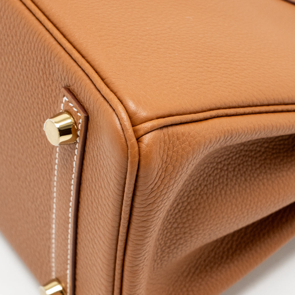 Hermes Birkin 25 Togo Gold GHW