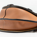 LOEWE MINI GATE BELT BAG CALFSKIN TAN GHW