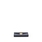 HERMES Charniere to go pouch Madame Blue Nuit GHW