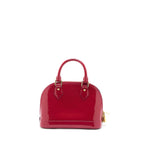LOUIS VUITTON ALMA BB MONOGRAM VERNICE PINK GHW