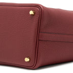 HERMES PICOTIN 18 LOCK BAG CLEMENCE ROUGE H GHW