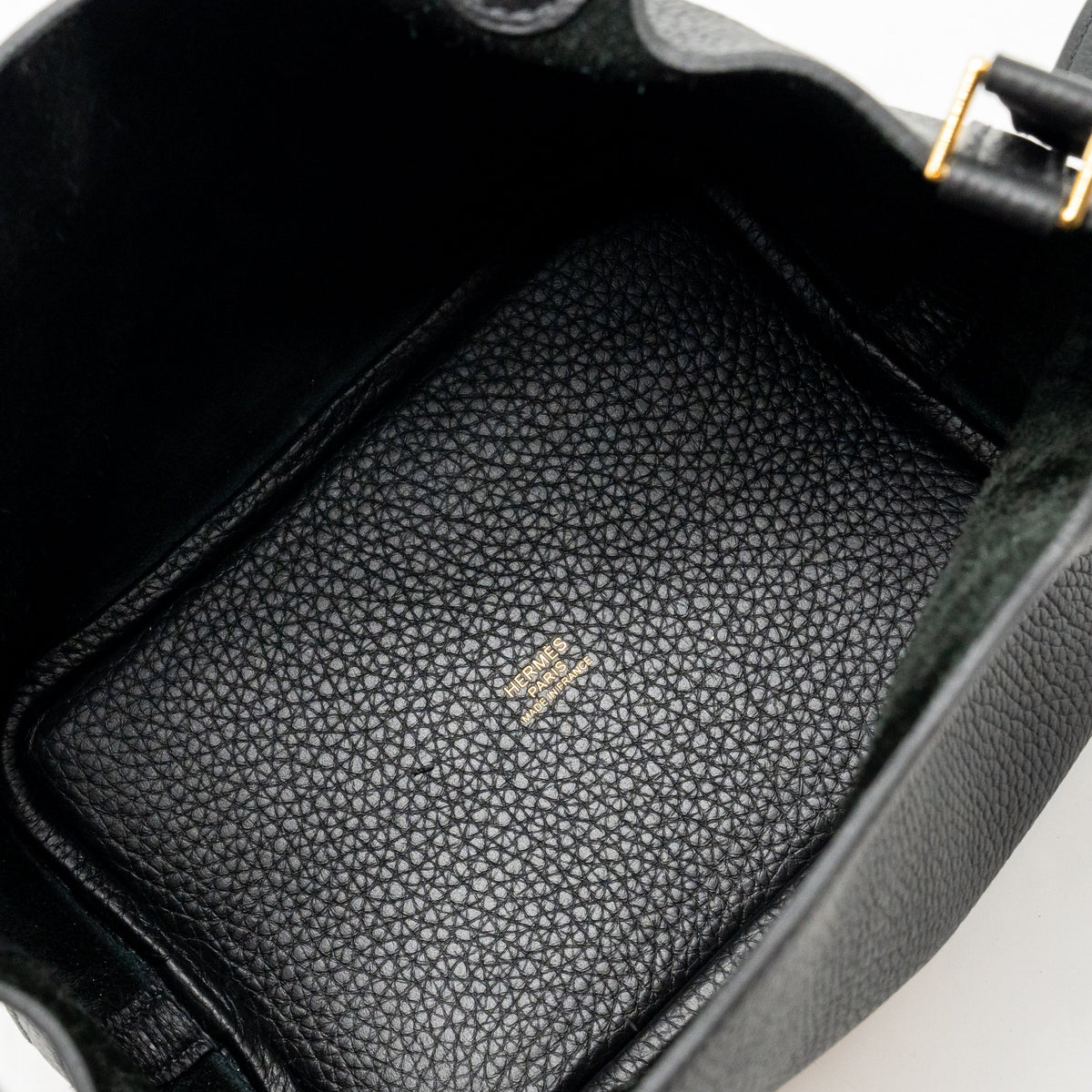 Hermes Picotin 18 Lock Bag Clemence Black GHW