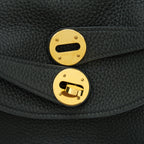 Hermes Lindy 26 Clemence Black GHW