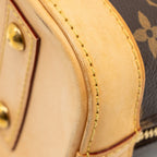 LOUIS VUITTON ALMA BB MONOGRAM CANVAS GHW
