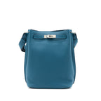 Hermes So Kelly 22 Togo Blue Colvert / Turquoise SHW