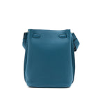 Hermes So Kelly 22 Togo Blue Colvert / Turquoise SHW