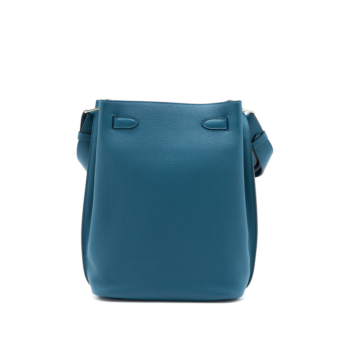 Hermes So Kelly 22 Togo Blue Colvert / Turquoise SHW