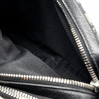 DIOR WALLET ON STRAP OBLIQUE JACQUARD CANVAS/LEATHER BLUE SHW