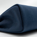 Hermes Herbag 31 zip bag canvas / Leather blue marine / black GHW
