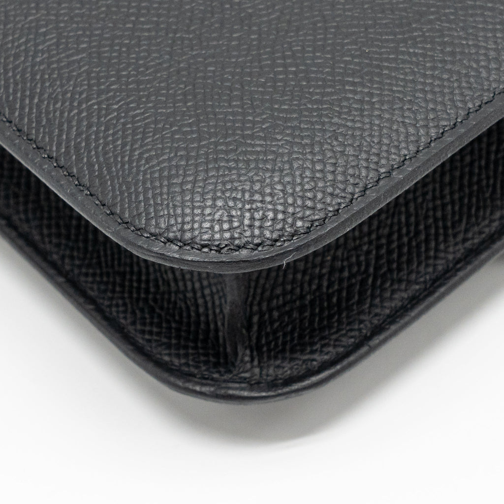 Hermes Constance Elan Epsom Black RGHW