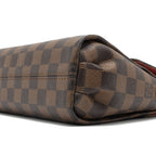 LOUIS VUITTON CROISETTE DAMIER EBENE CANVAS GHW