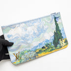 Louis Vuitton Jeff Koons Van Gogh Neverfull MM Bag Monogram Canvas/Calfskin Blue Multicolour Hardware