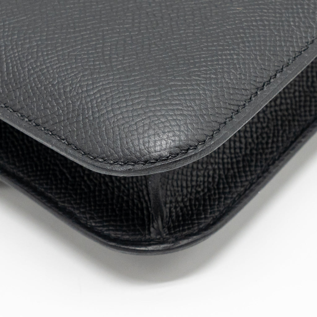 Hermes Constance Elan Epsom Black RGHW