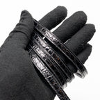 HERMES Constance To Go Alligator Mississippiensis Black with black Hardware