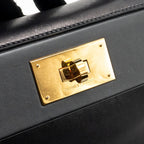 HERMES MINI 24/24 2424-21 BAG SWIFT/VOLUPTO BLACK GHW