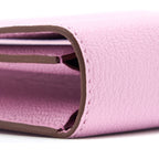 Hermes Clic 16 Wallet Mysore X9 Mauve Sylvestre SHW