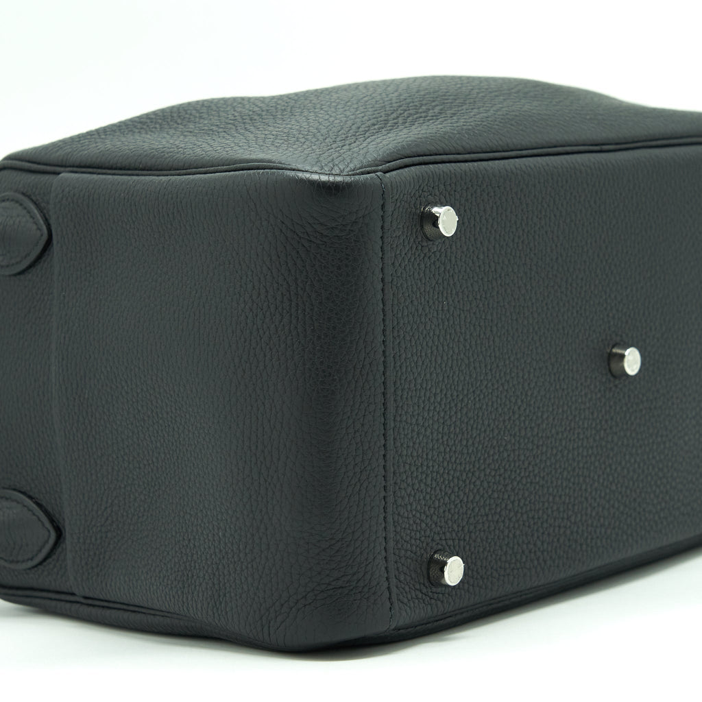Hermes Lindy 30 Clemence Black SHW
