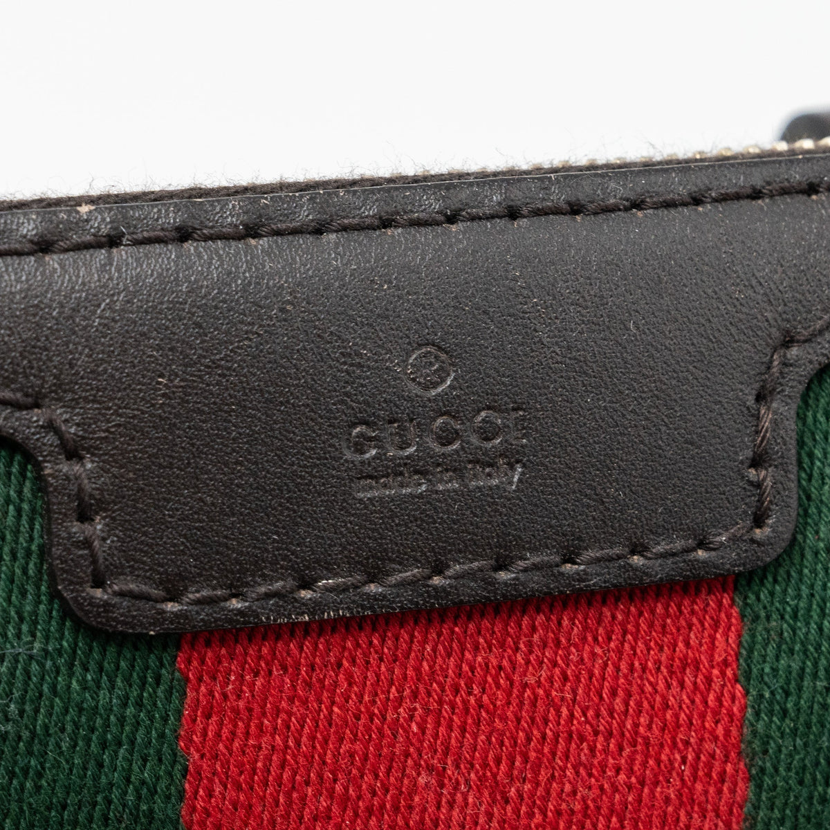 GUCCI BOSTON BAG GG SUPREME CANVAS BROWN LGHW
