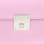 Hermes Clic 16 Wallet Mysore X9 Mauve Sylvestre SHW